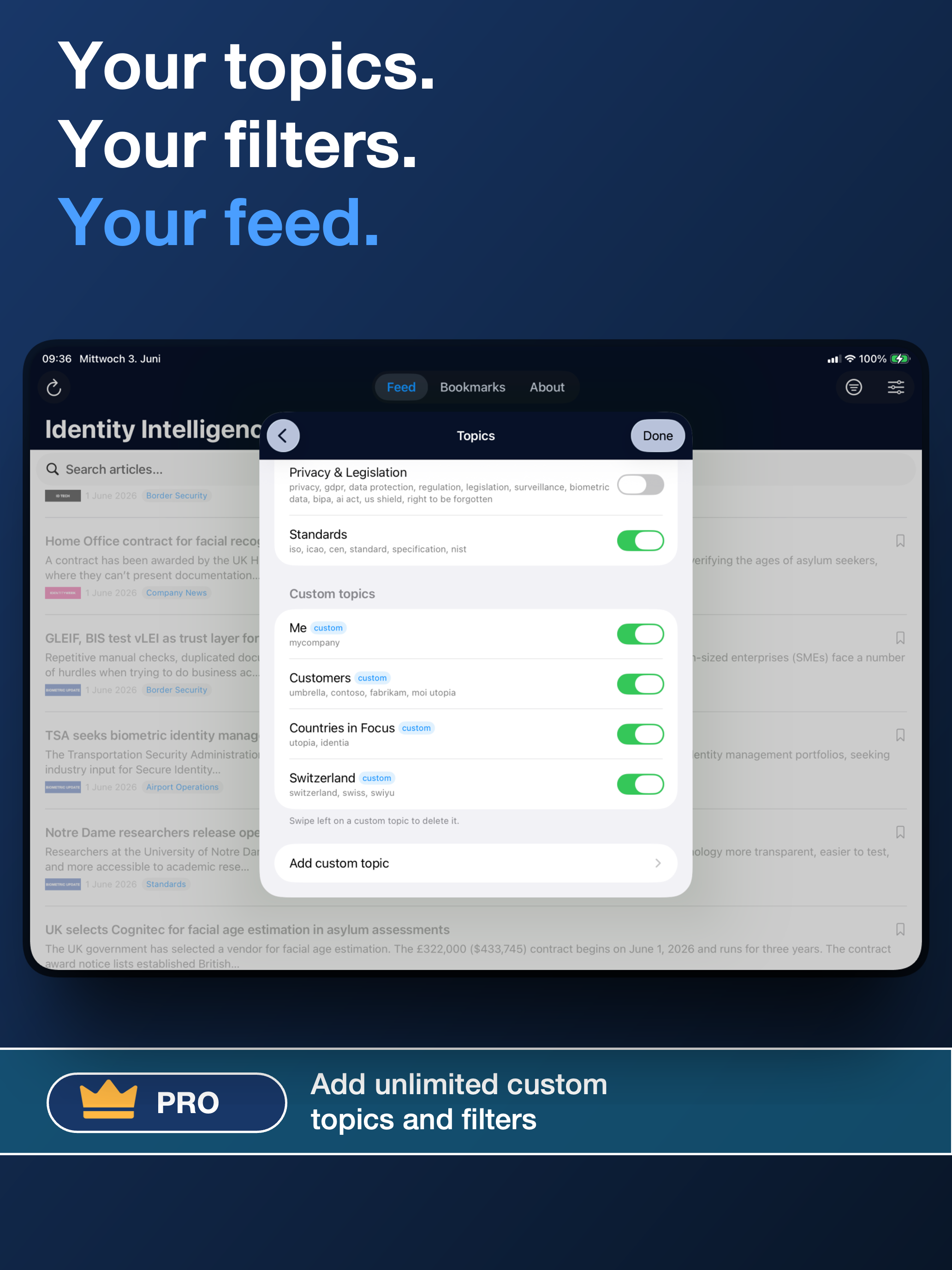 ID Intelligence — Topics